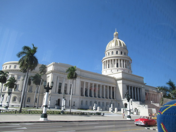 Het parlementsgebouw van Havana
